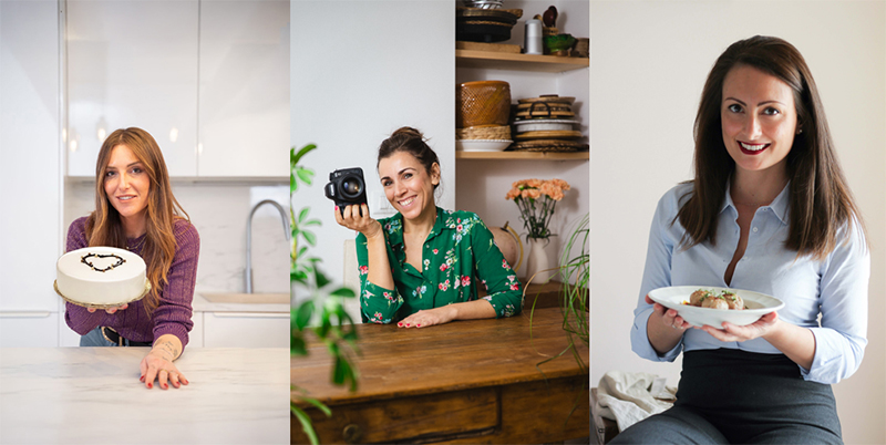 Da sinistra Sara Moalli, Lucia Carniel, Felicia Sangermano